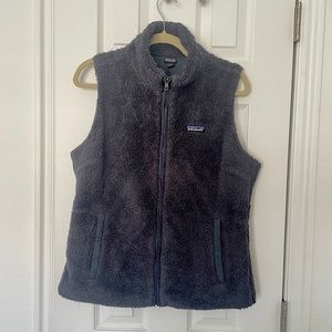 Patagonia Womens fuzzy vest size large - good condition